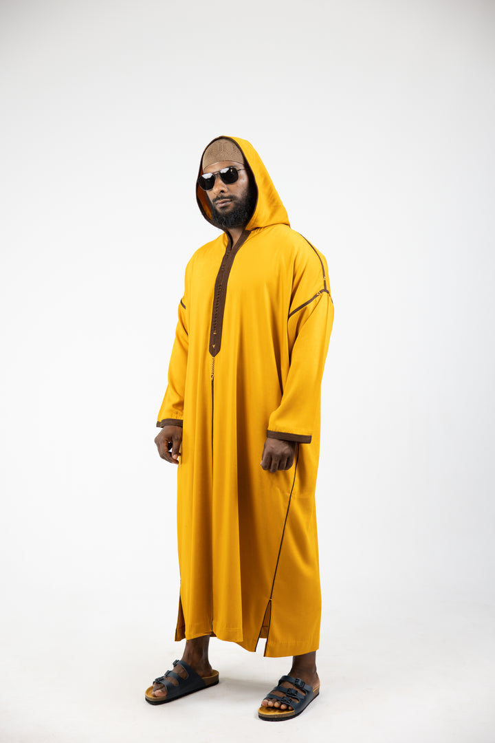 Djellaba Mlifa Classic Tan/Brown