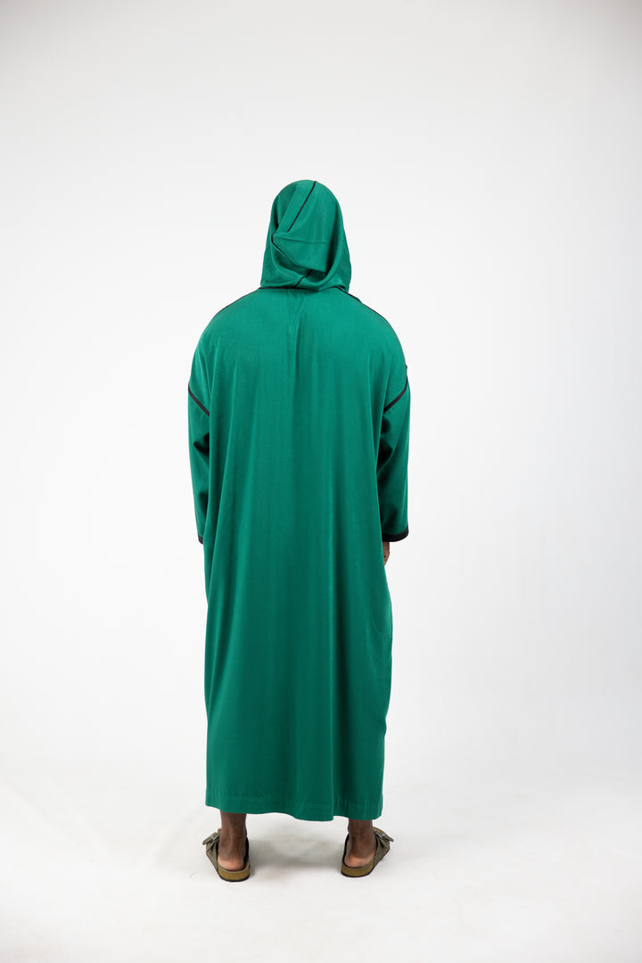 Djellaba Mlifa Classic Green/Black